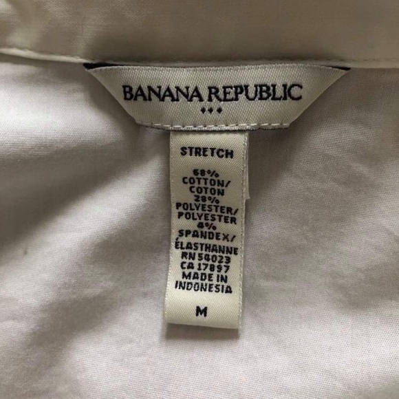 White Button Up Blouse - Picture 2 of 3